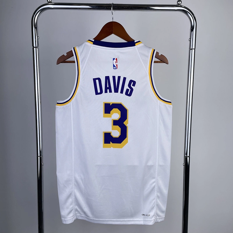 2023 NBA Lakers 3 DAVIS Basketball Jersey