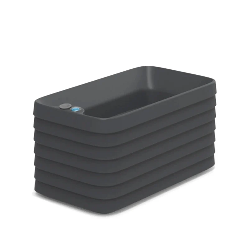 TruDrop Slat Window Box Planter