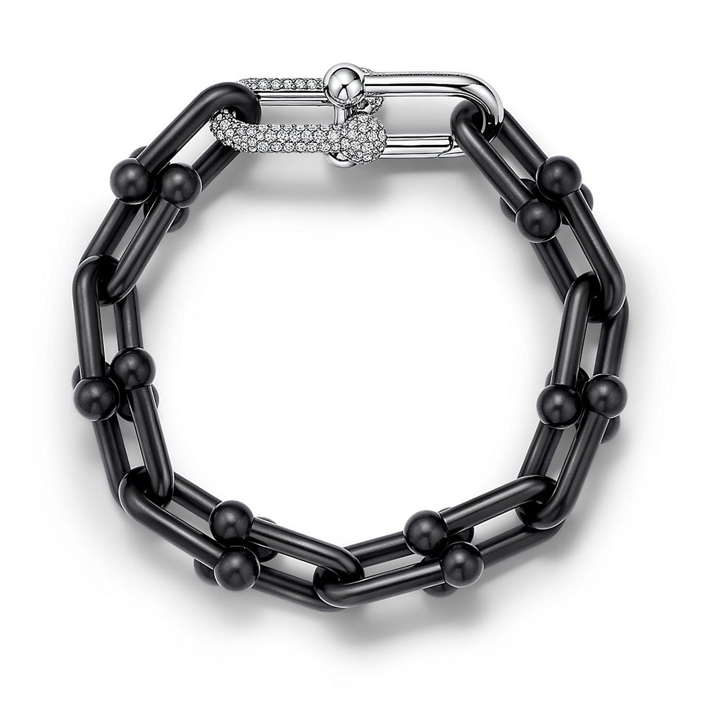 Double-strand chain bracelet