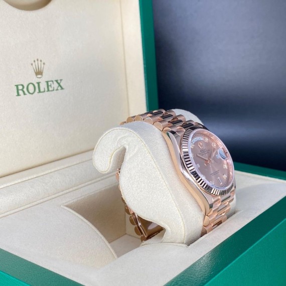 [Superclone] Rolex Day-Date 36mm Rosé – Colour Dial President 128235