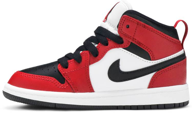 Air Jordan 1 Mid PS Chicago Black Toe 640734-069
