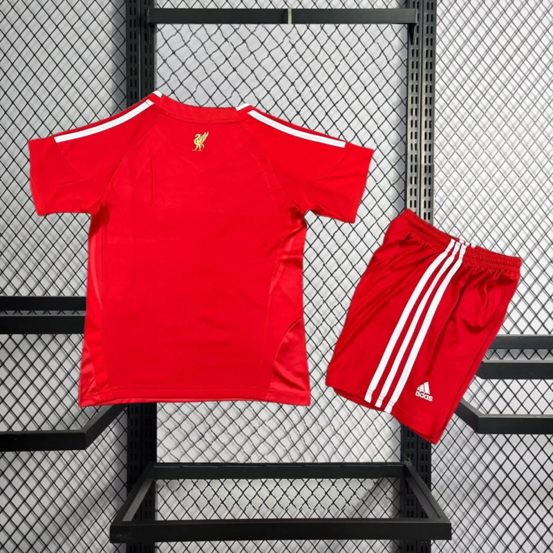 Retro KIDS 2008-10 KIDS Liverpool Home Football jersey retro