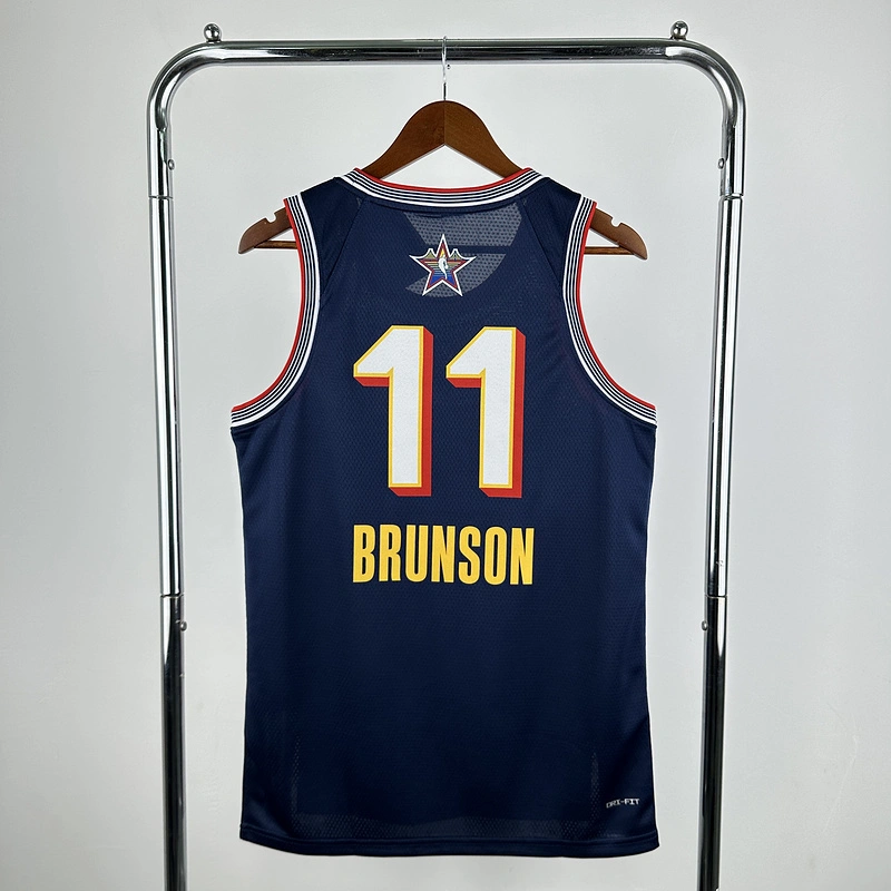 2025 NBA All Star Game 11 BRUNSON Basketball Jersey