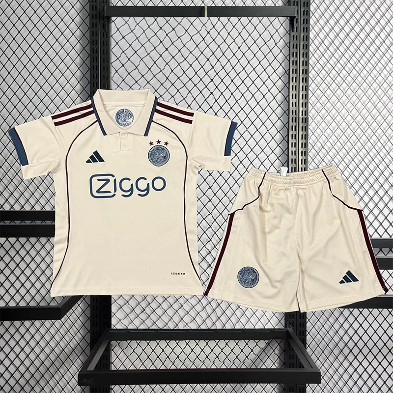 2025-26 Ajax Third Away kids Football jersey