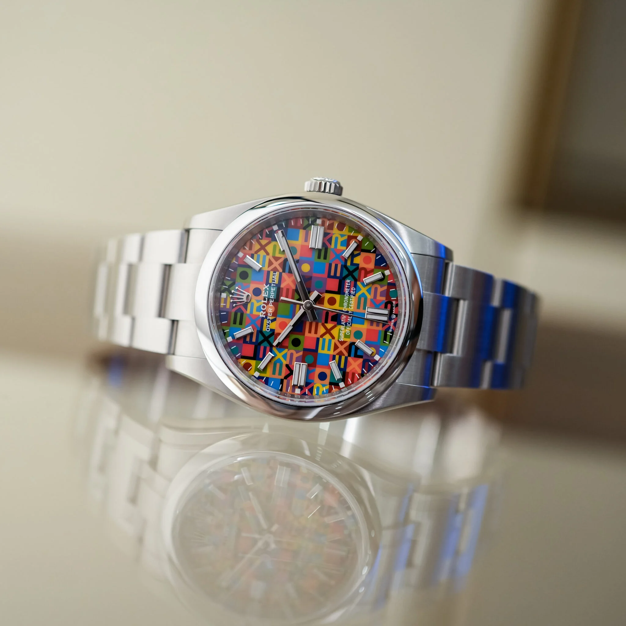 [Superclone] Rolex Oyster Perpetual 41mm Multicoloured Dial Oyster 134300
