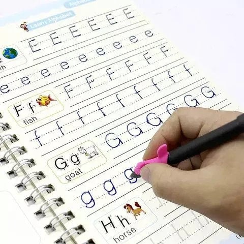🔥Magical Handwriting Reusable Book (1 Set Of 4 Books)