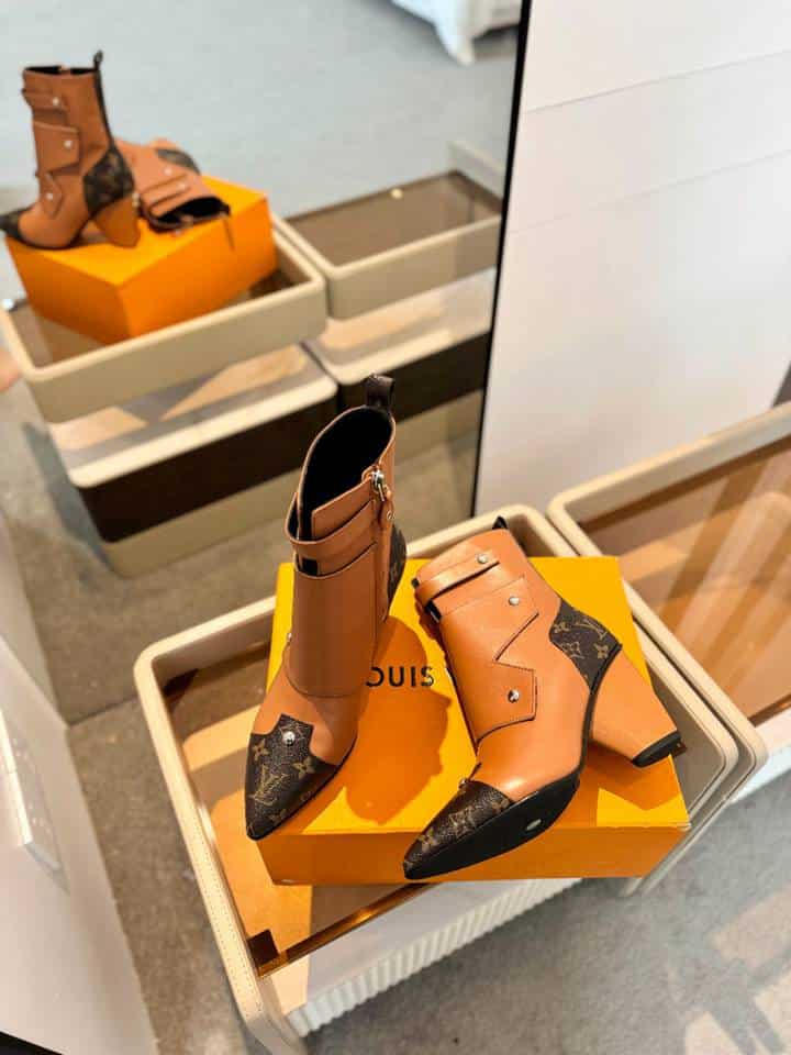 Louis Vuitton Trinity Boot Monogram And Brown
