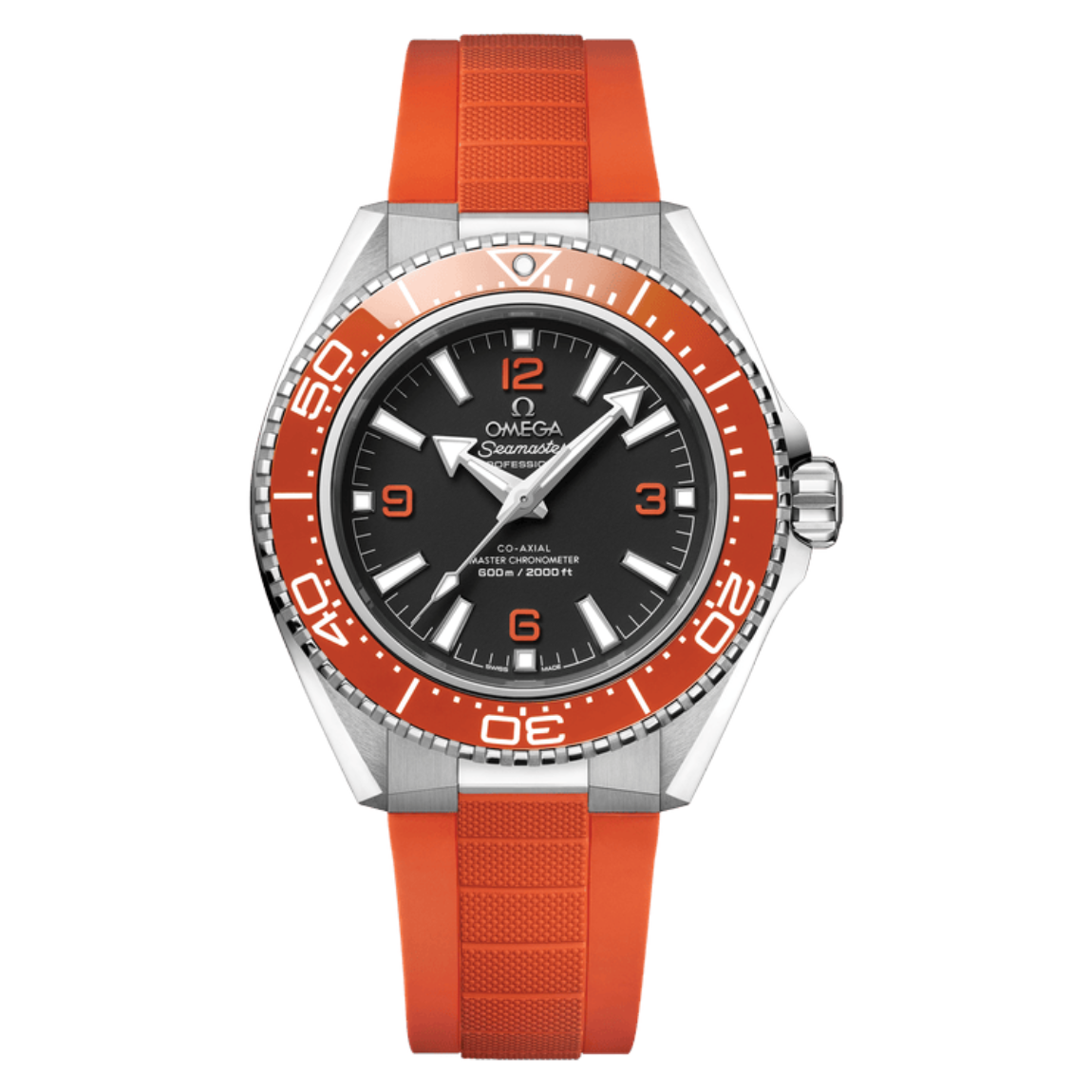 Omega Seamaster Ocean Universe 600m 42mm, stainless steel case with rubber strap