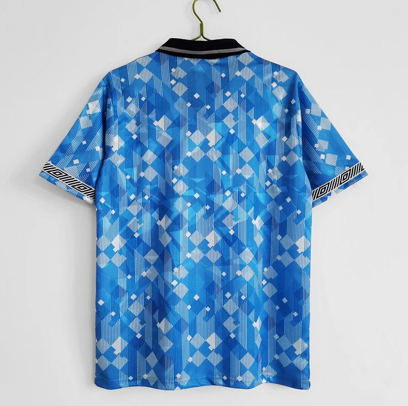 Retro 1990 England 2 Away Football jersey retro