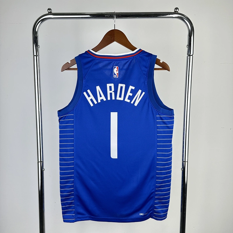 2023 NBA LA Clippers (1 HARDEN) Basketball Jersey
