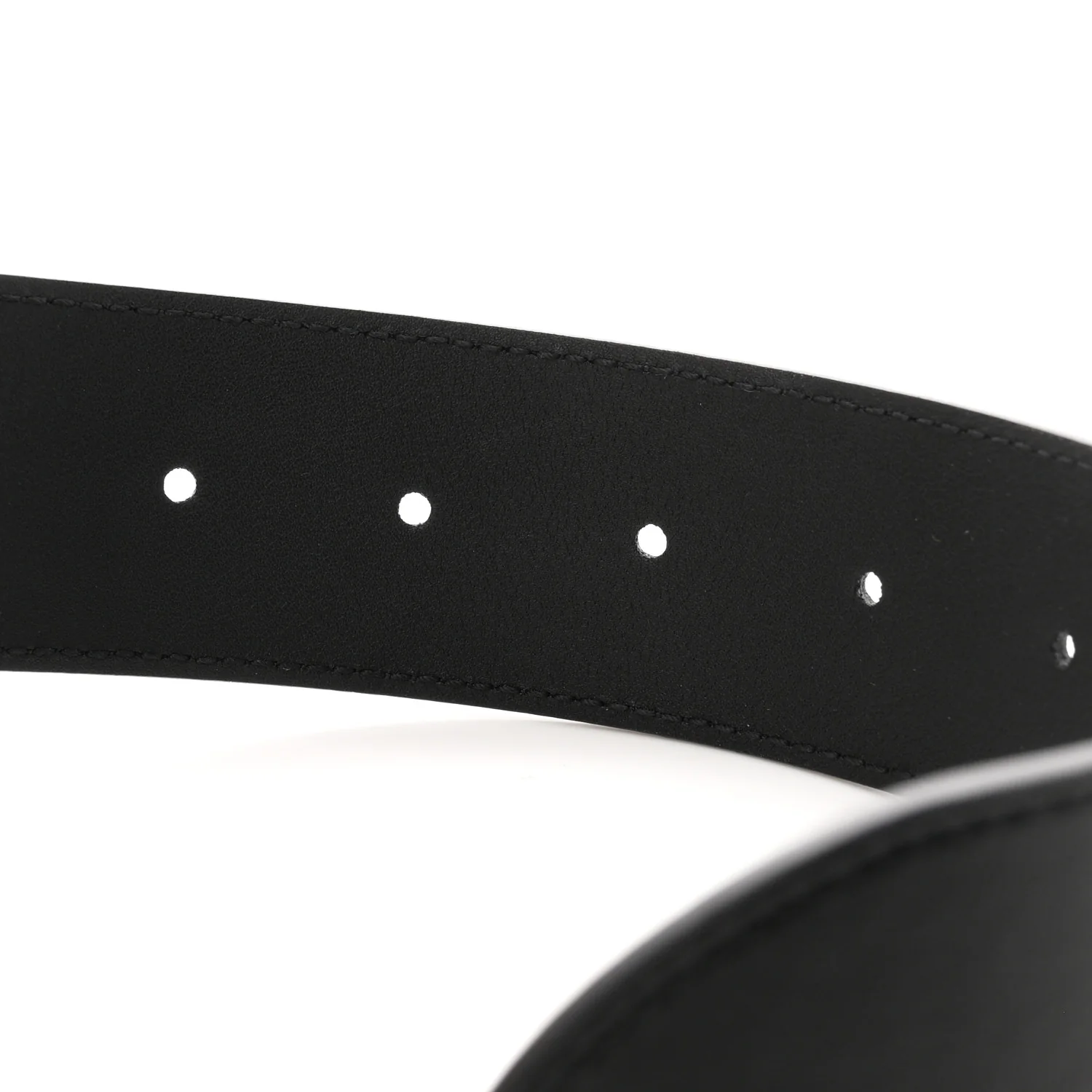 Plutone Calfskin Double G 40mm Belt 85 34 Black