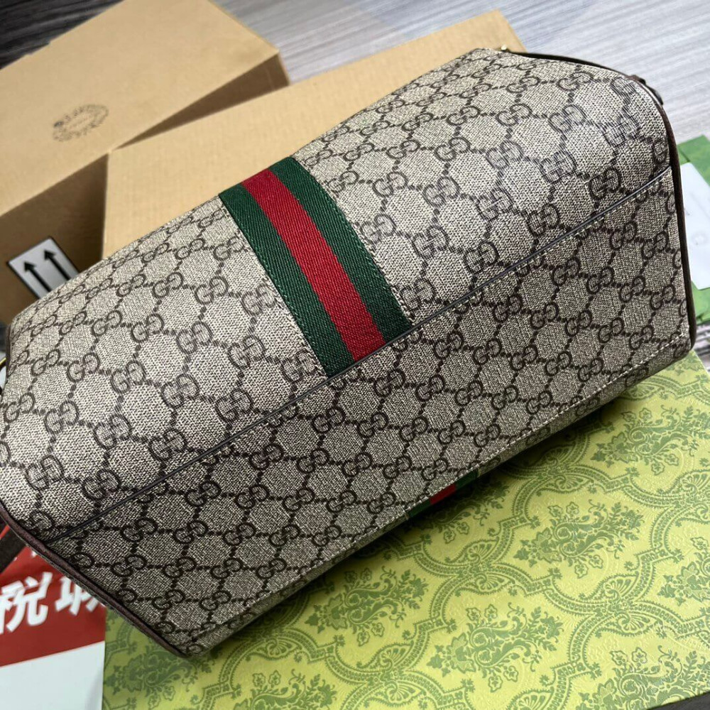 Gucci Ophidia GG Medium Top Handle Bag
