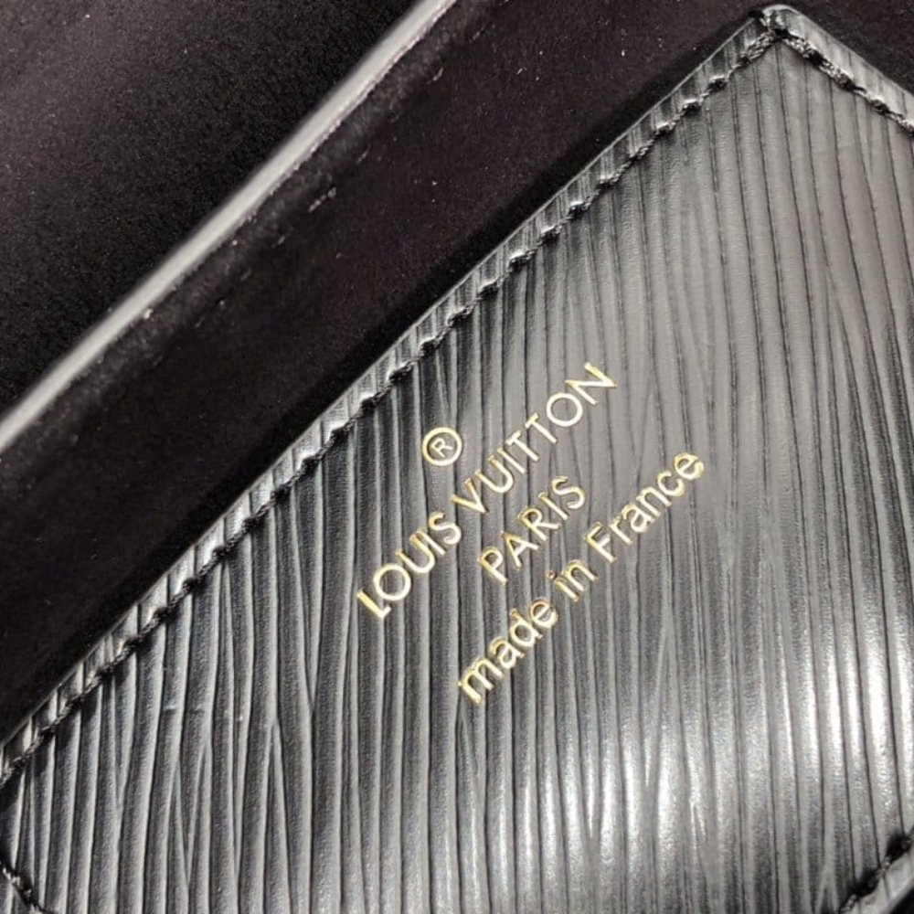 Louis Vuitton Twist PM Epi Black 19Cm M59402