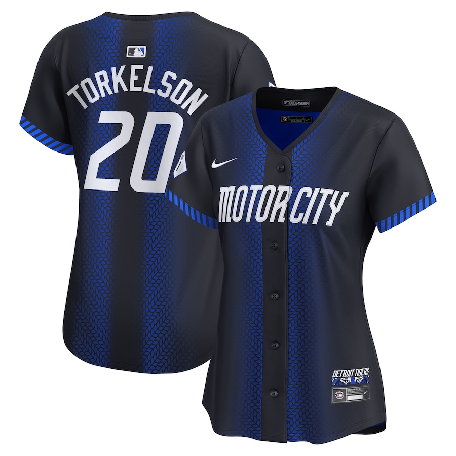 Spencer Torkelson Detroit Tigers Women's 2024 City Connect Limited Jersey Blue