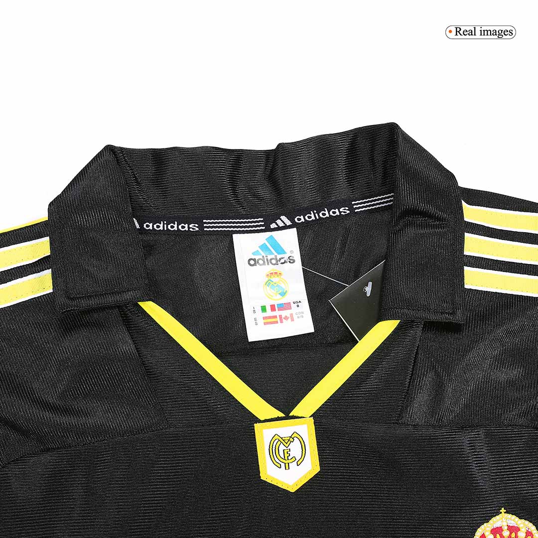 R.Carlos #3 Real Madrid 1999/01 Away Retro Football Jersey