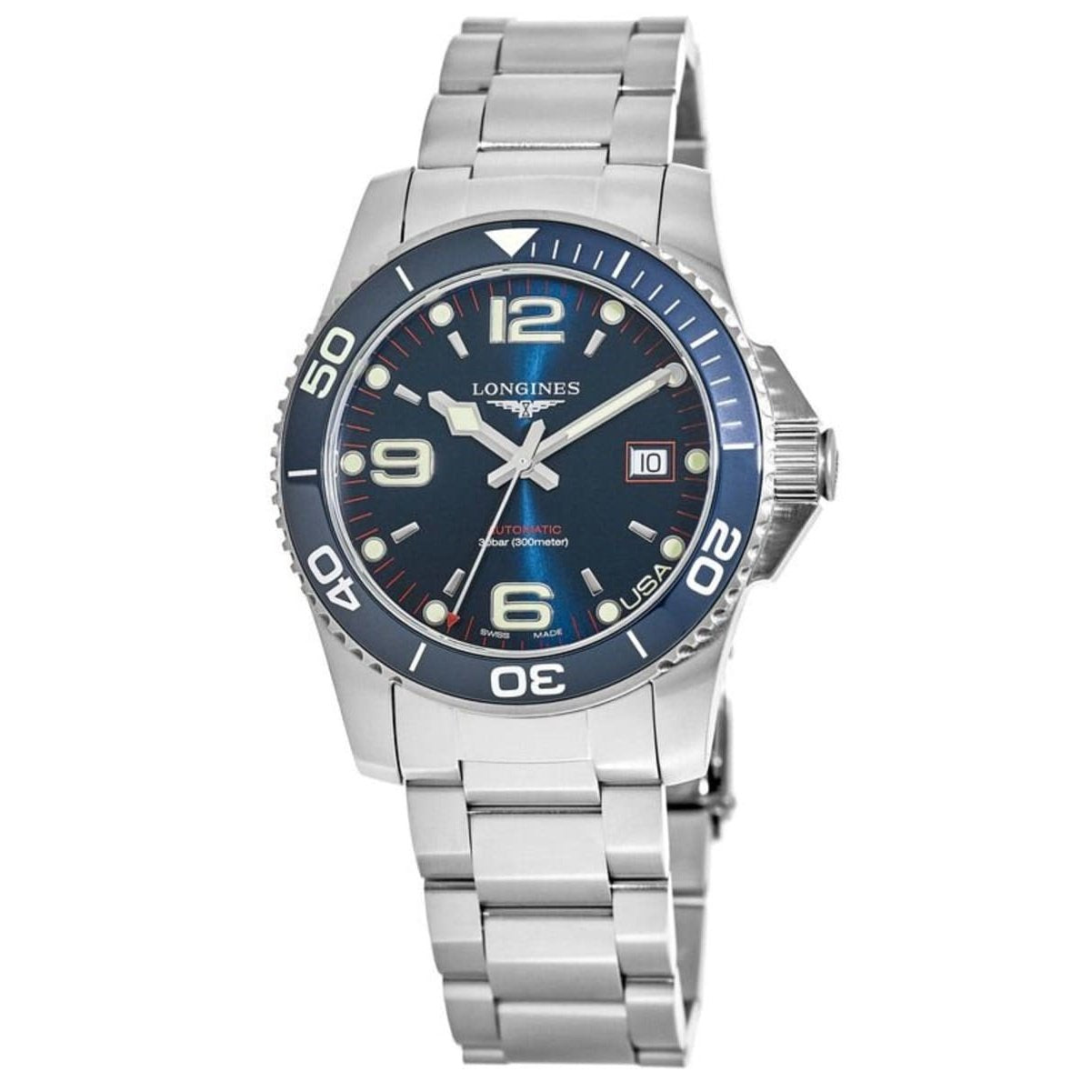 【Super Clone】Longines Men's L3.742.4.98.6 HydroConquest Stainless Steel Watch