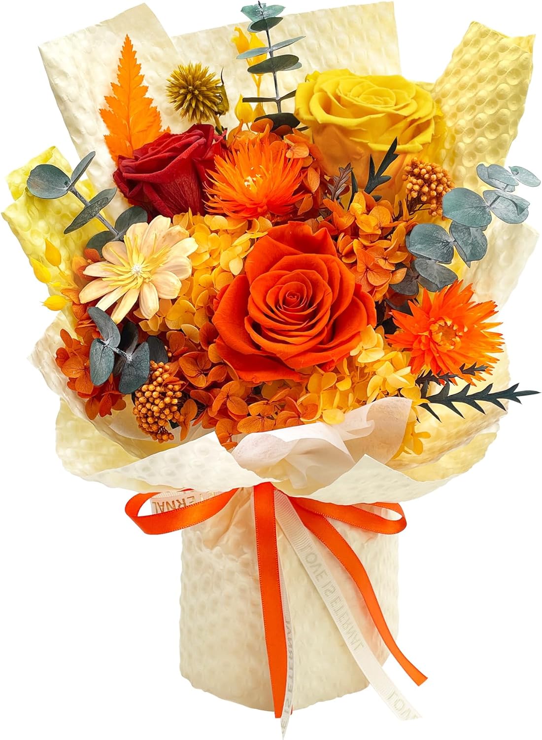 QOEAZY Mothers Day Gifts, Flowers for Delivery, Preserved Flowers Bouquet, Birthday Gifts for Women Mom Grandma Wife Girlfriend Her