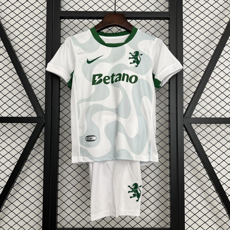 2025-26 Sporting Lisbon third away kids Football jersey