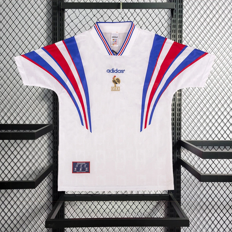 Retro 1996 France Away Football jersey retro