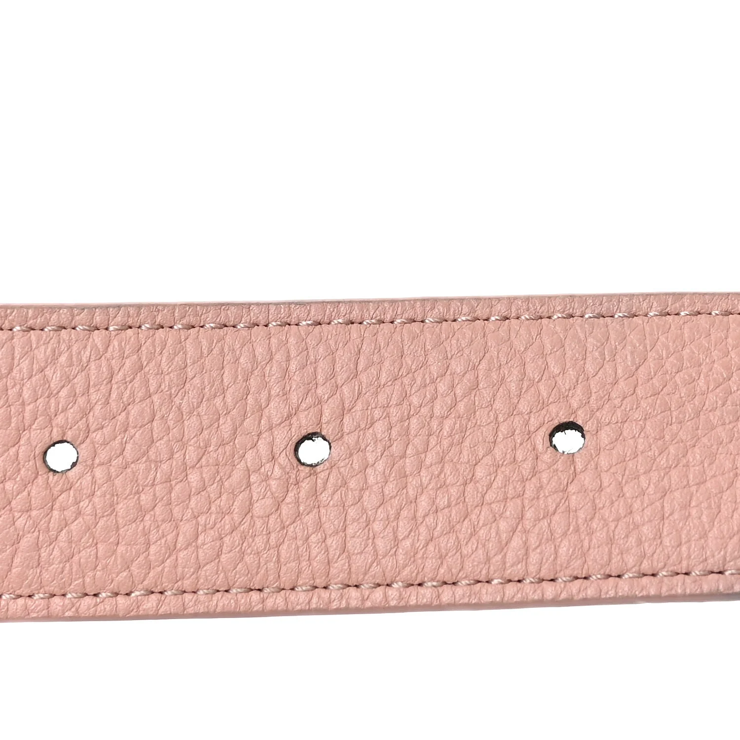 Calfskin Monogram 30mm LV Initiales Reversible Belt 80 32 Rose Ballerine