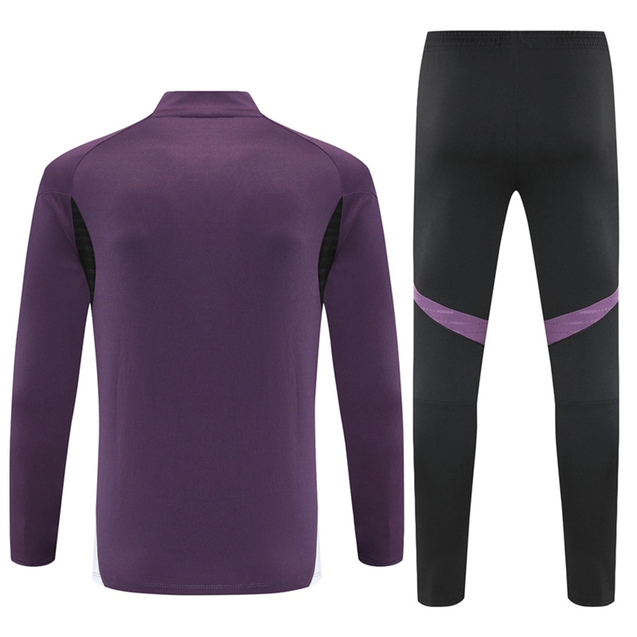 2025-26 Manchester United Purple Long Sleeve Training Suit