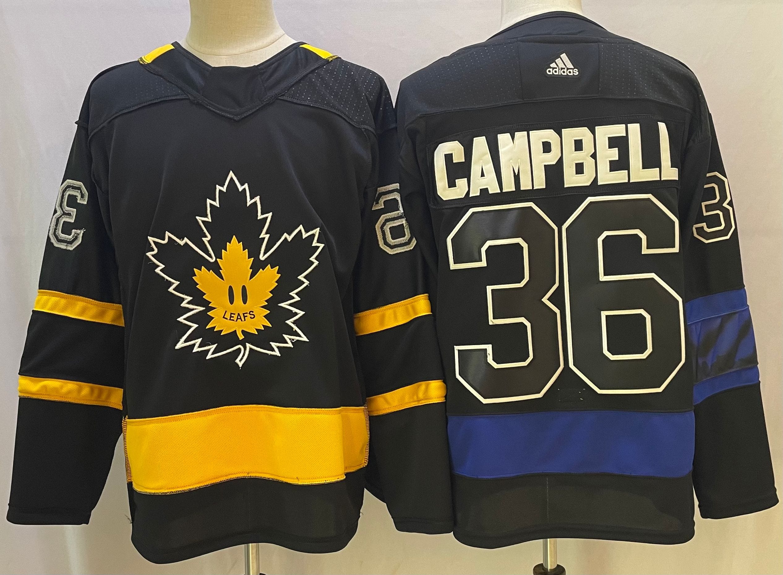 NHL Toronto Maple Leafs CAMPBELL # 36 Jersey