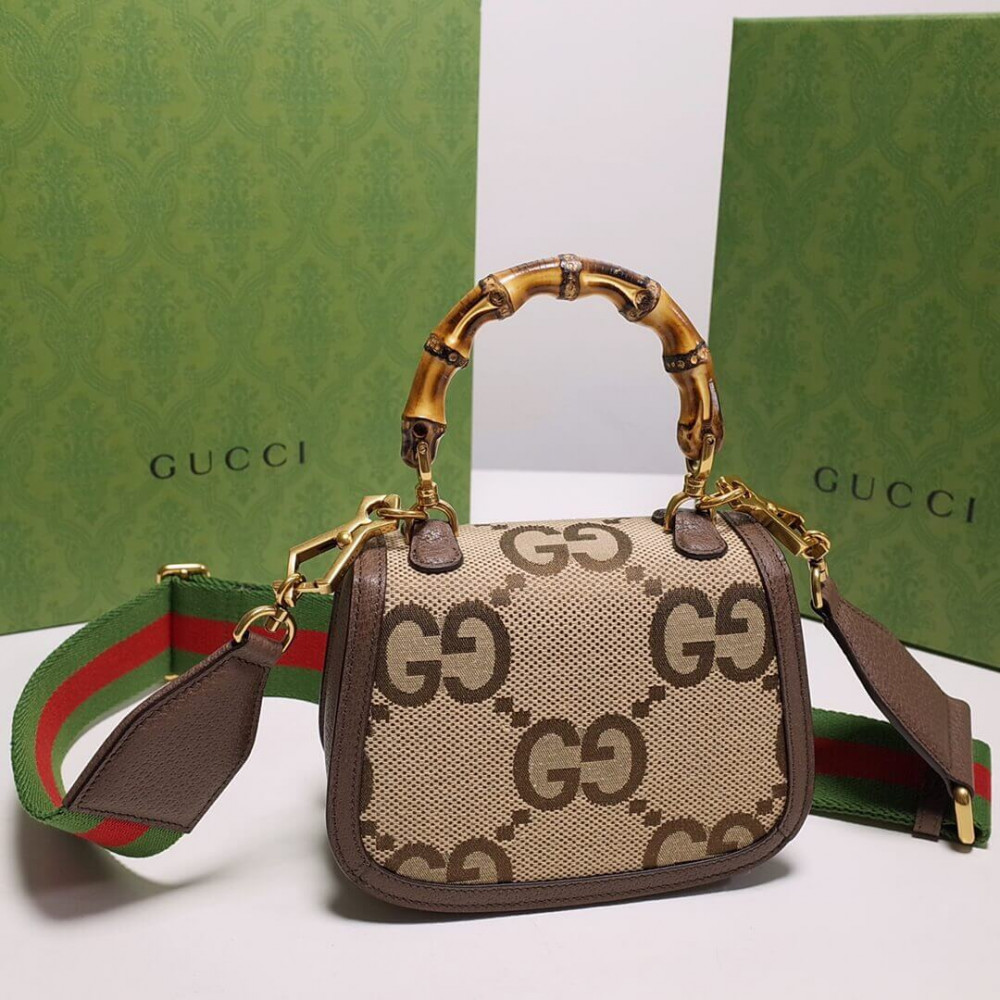 Gucci Bamboo 1947 Jumbo GG Mini Bag