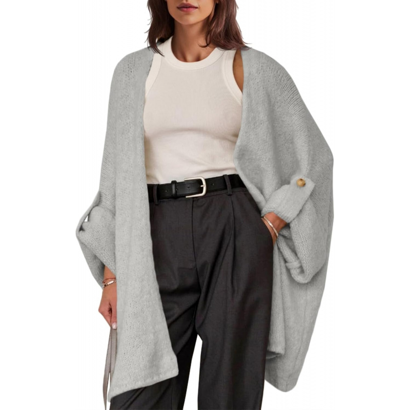 Women's Oversized Long Cardigan Sweaters Casual