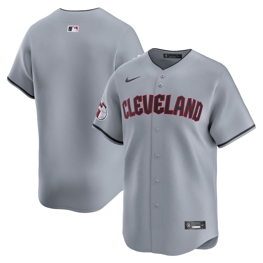 Cleveland Guardians Road Limited Jersey Gray