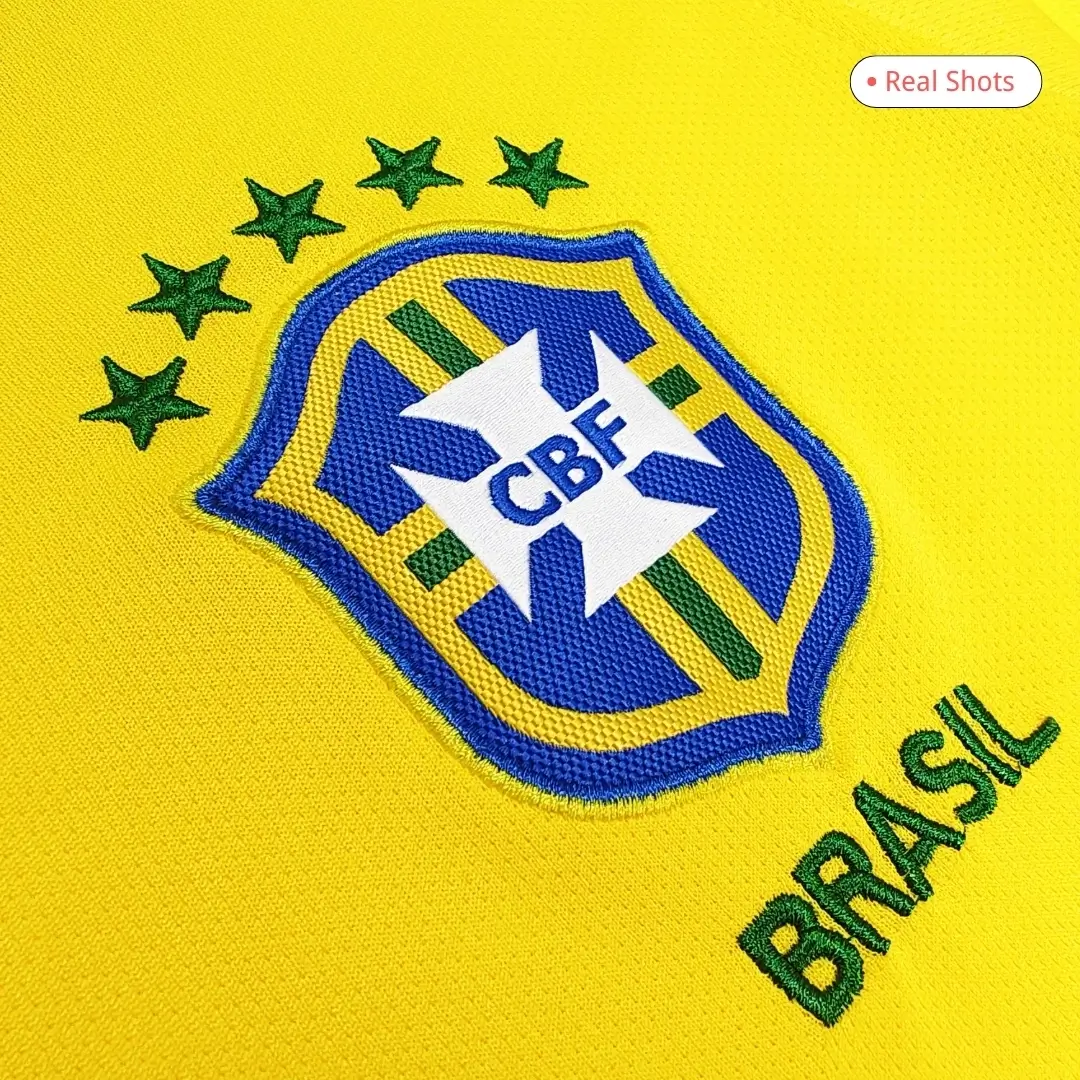 Brazil 2018 Home Retro Soccer Jersey