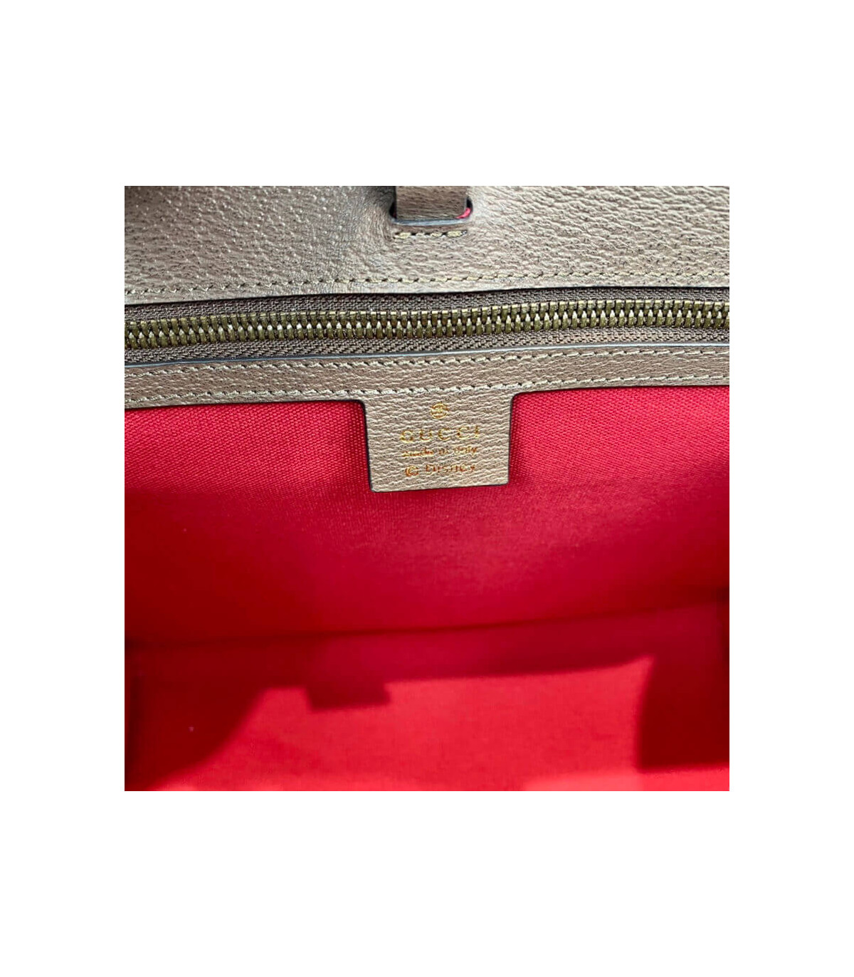 Gucci Beige GG Supreme Canvas Donald Duck Tote Bag 31cm