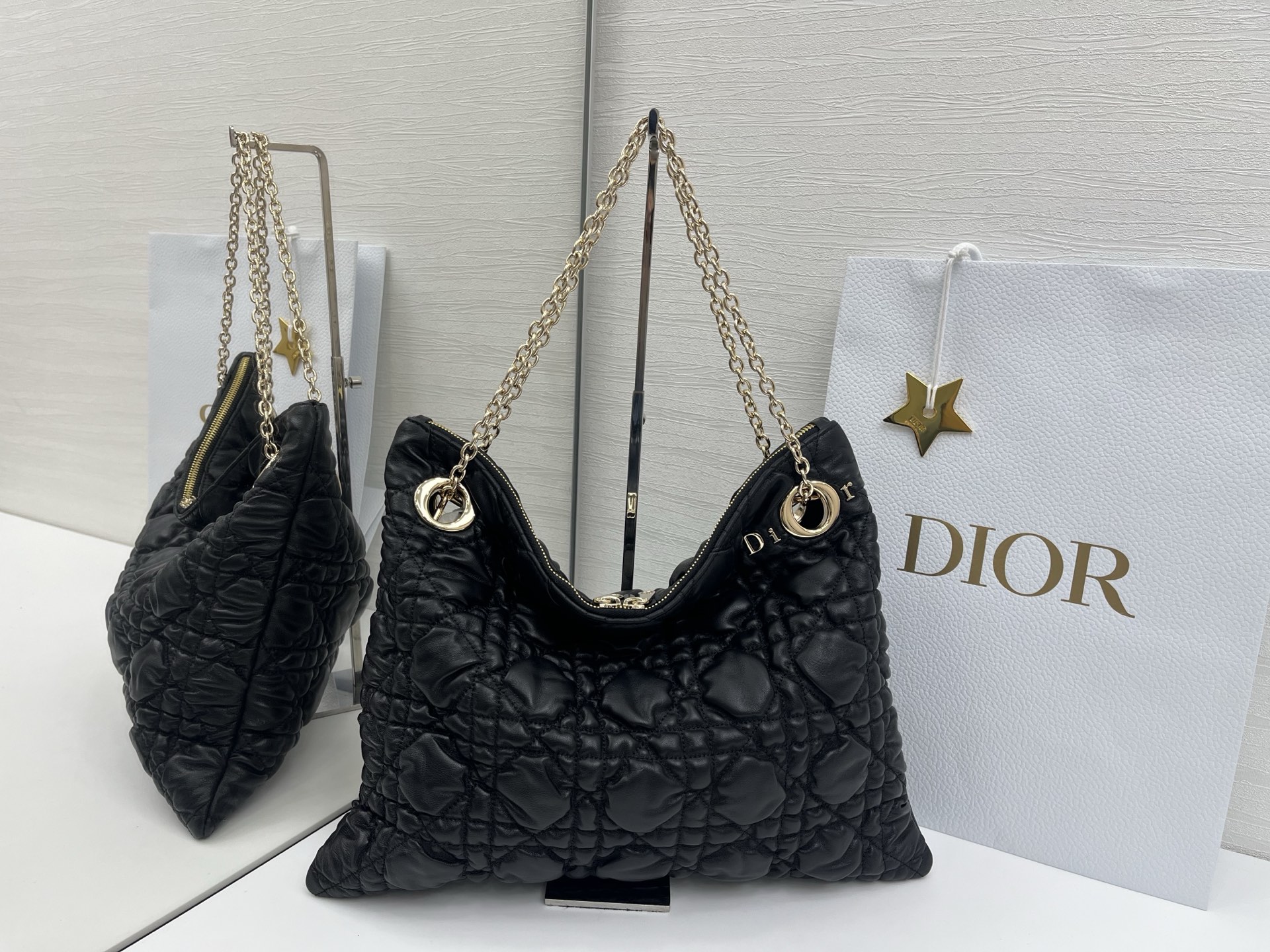 DIOR Cannage-Quilted Tote