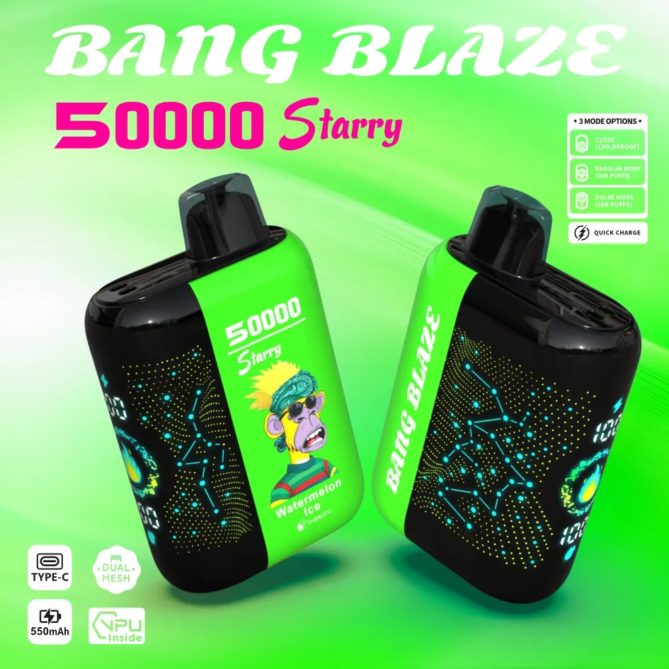Bang Blaze 50000 Puffs – Starry Screen Disposable Vape