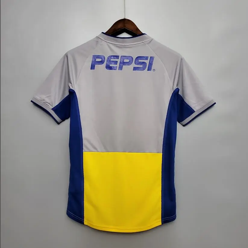 Retro 2002 Boca Juniors away Football jersey Retro