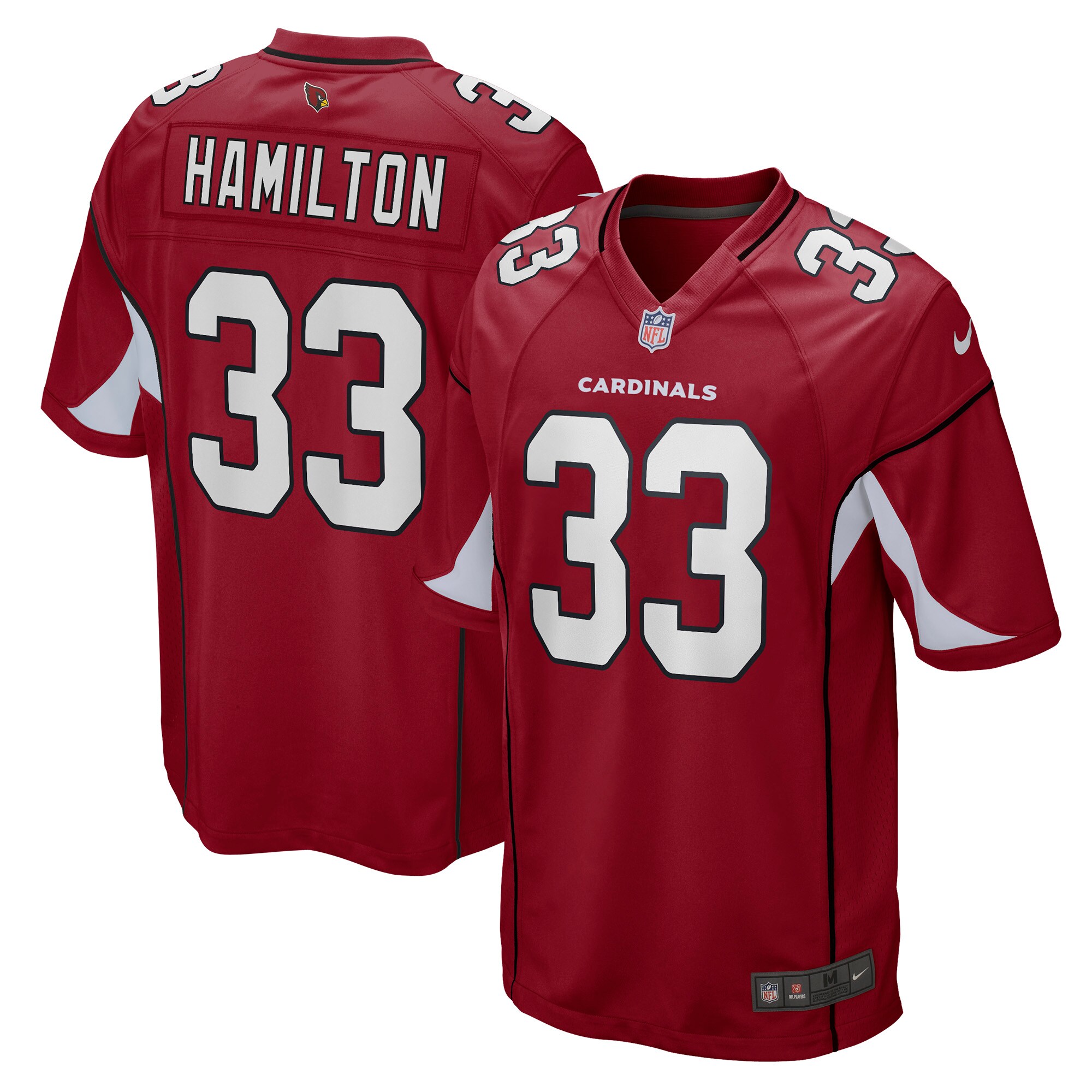 Antonio Hamilton Arizona Cardinals Nike Game Jersey - Cardinal