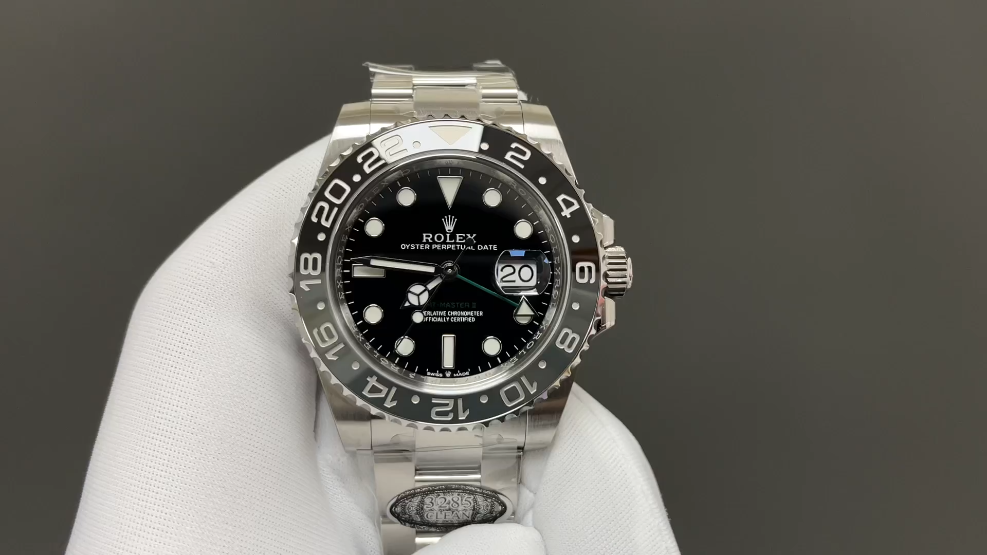 Rolex GMT-Master II 40mm 126710GRNR-0004 Black Dial Oyster Watch