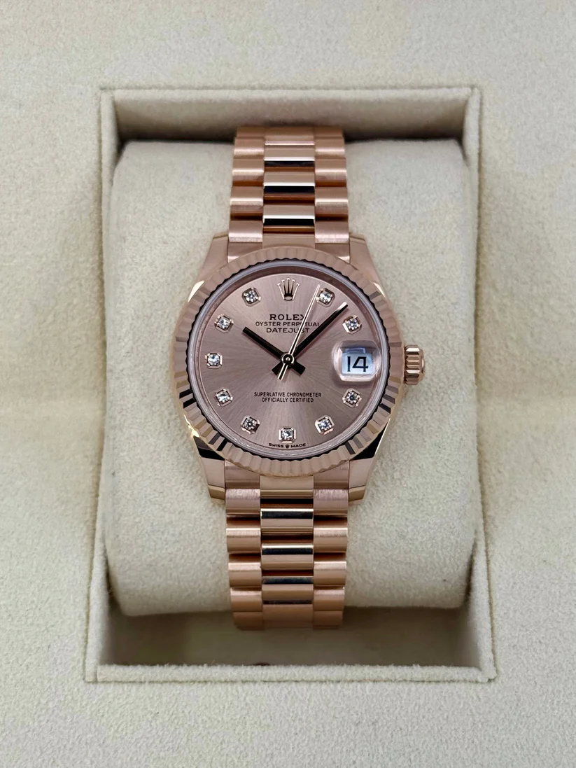 Rolex Datejust m278275-0031 Rosé Dial 31mm