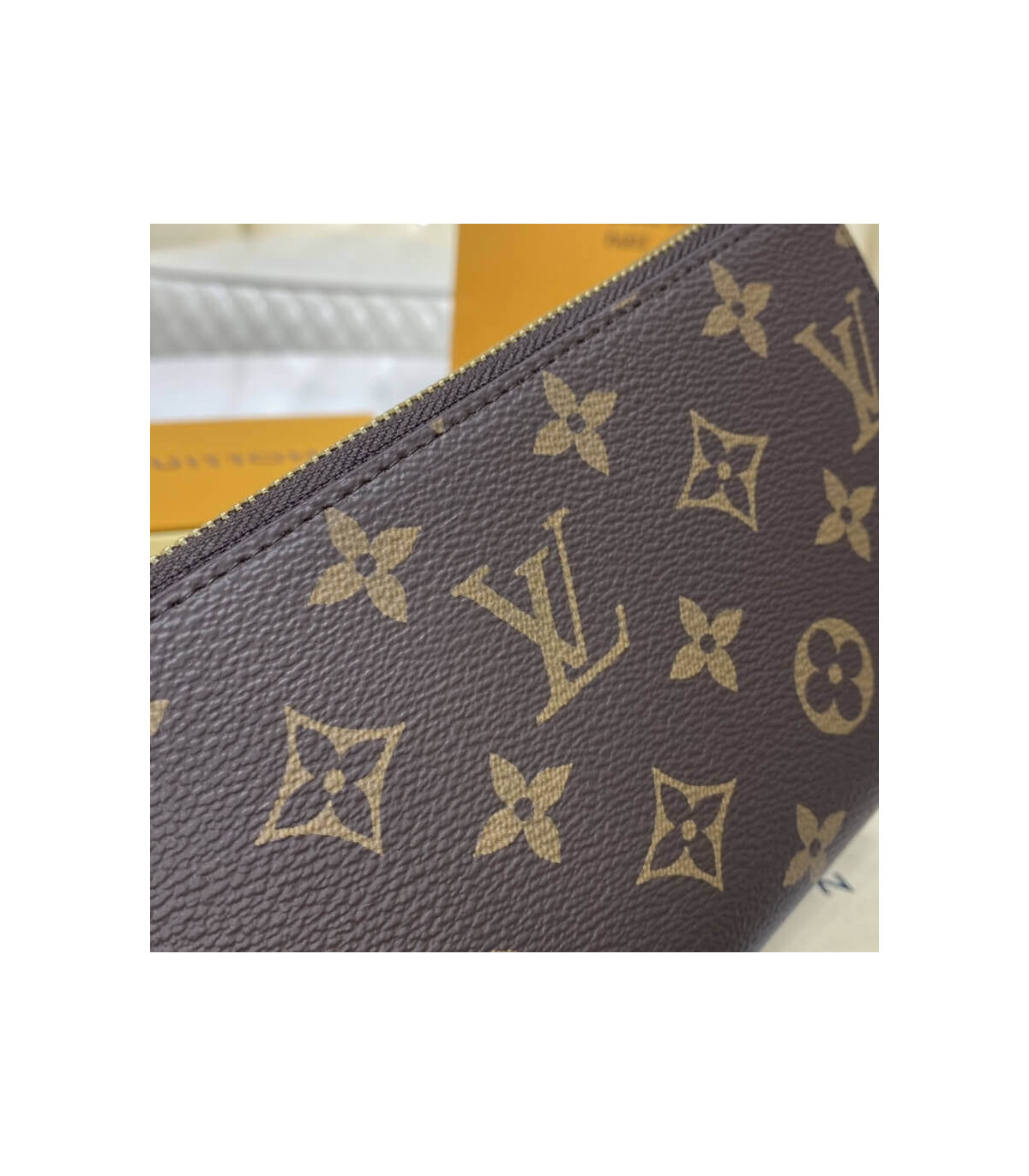Louis Vuitton Monogram Zippy Wallet Pink