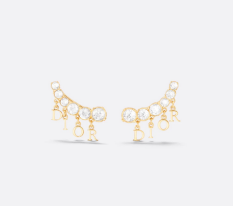 Christian Dior Crystal Earrings