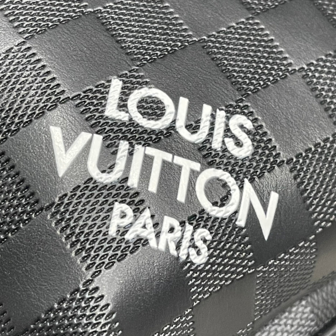 Louis Vuitton Avenue Slingbag 31Cm Black And Grey N40439