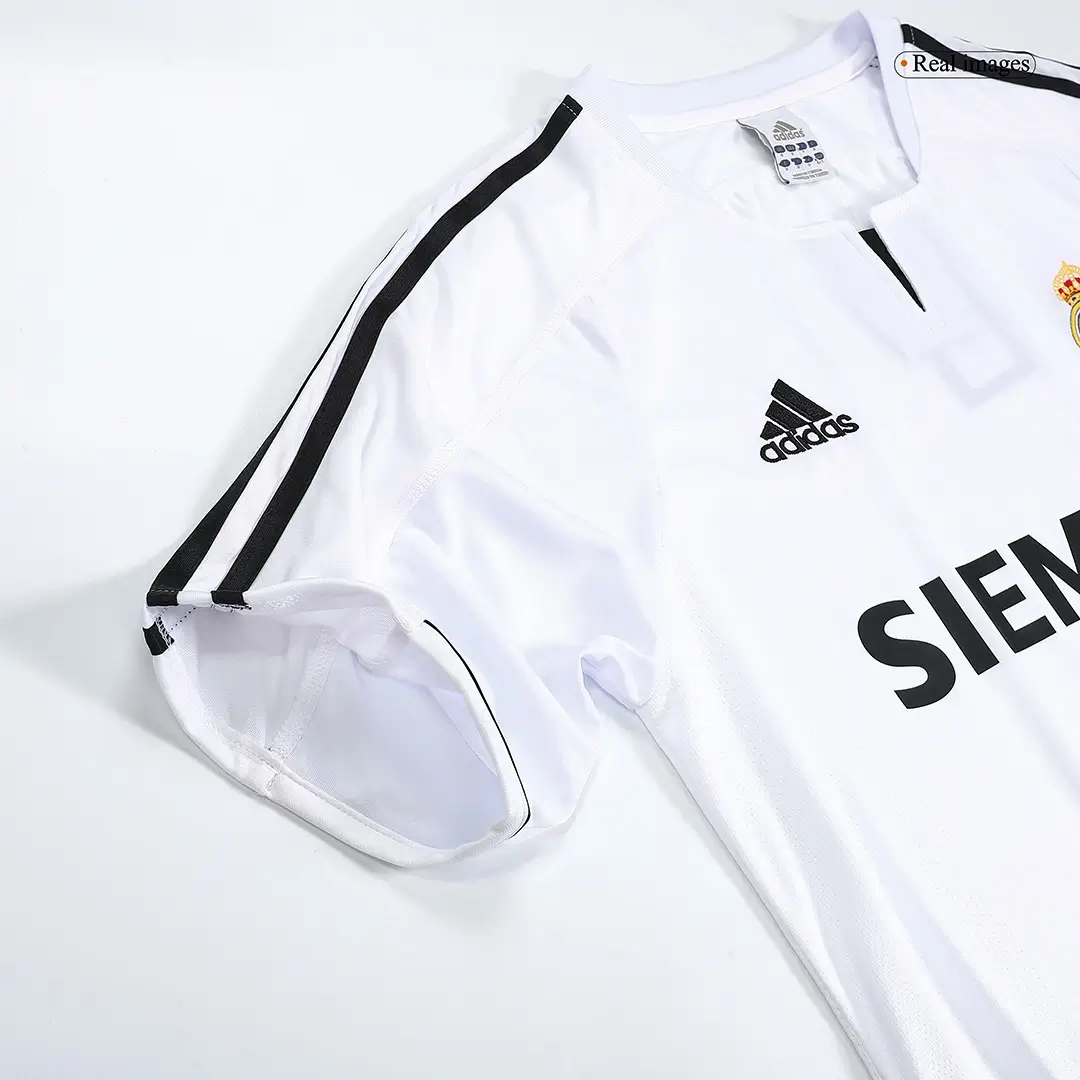Real Madrid 2003/04 Home Retro Football Jersey