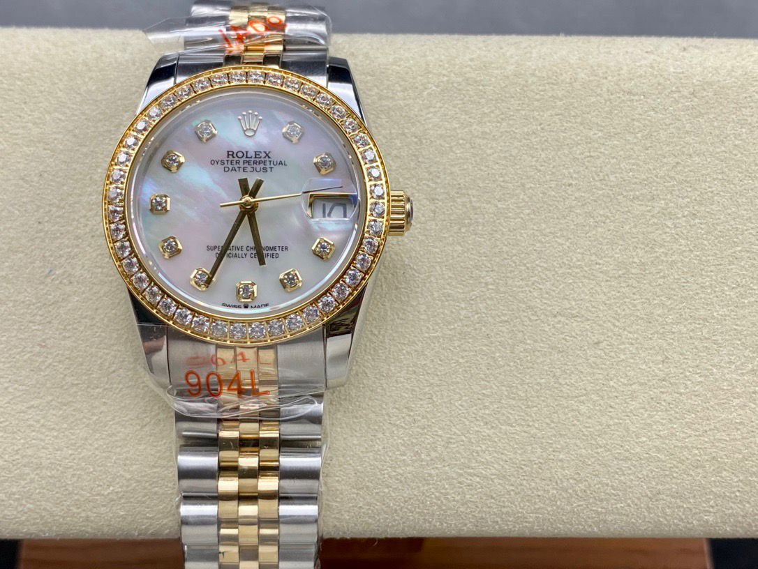 Rolex Datejust 31mm White Dial