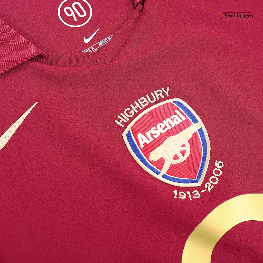 HENRY #14 Arsenal 2005/06 Home Retro Soccer Jersey