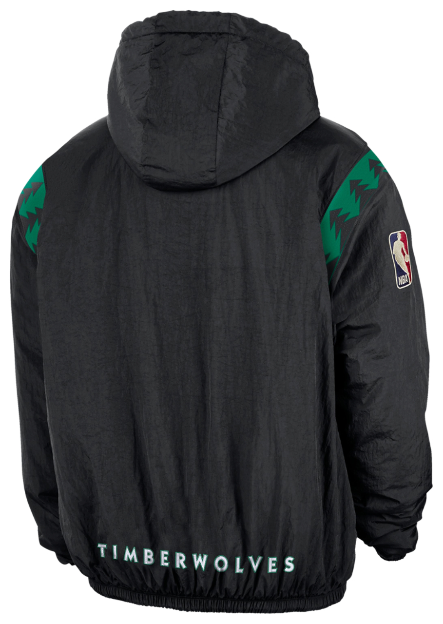 Nike Timberwolves Woven LND Half-Zip Hoodie