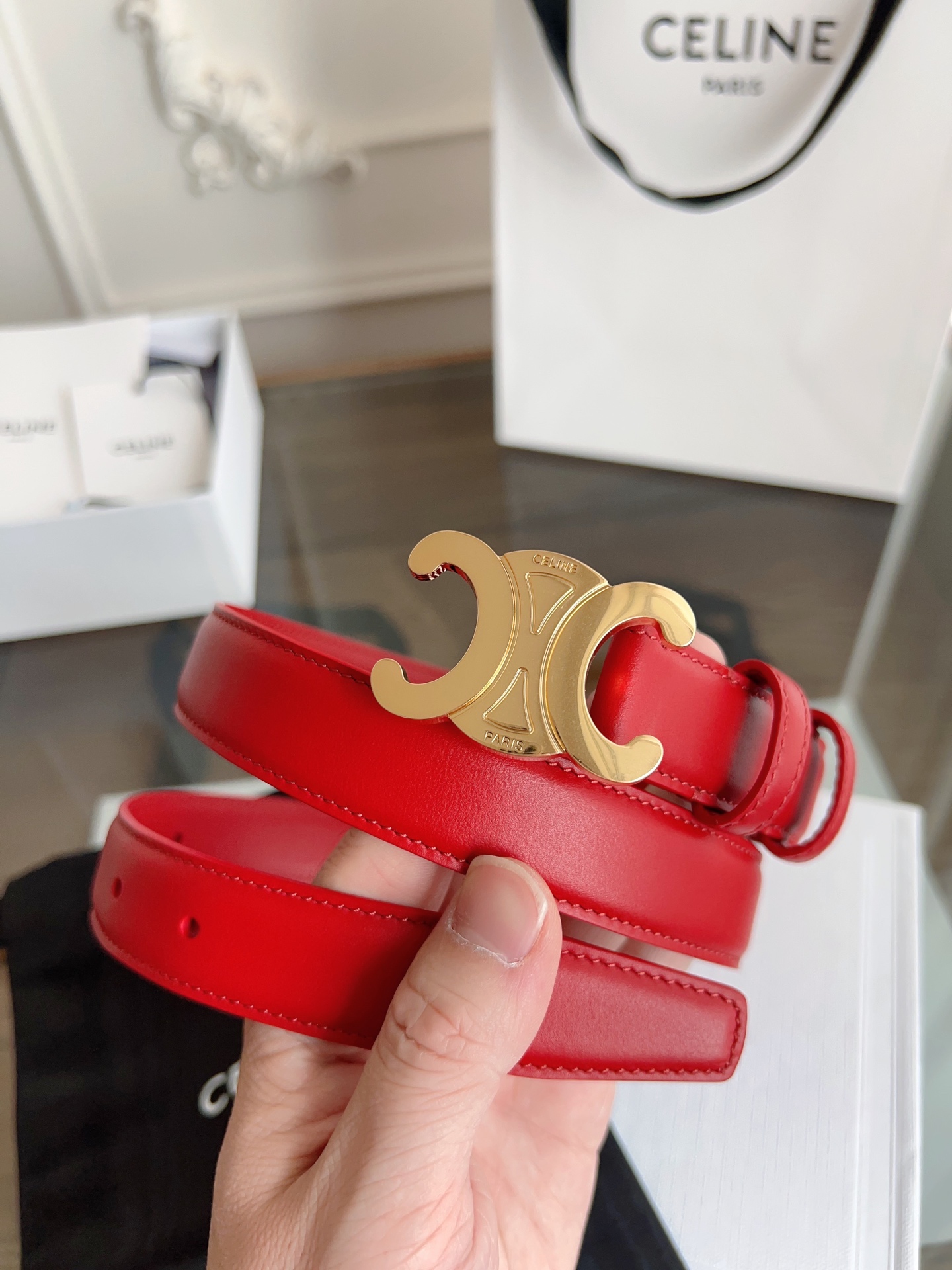 CELINE Women's Belt
