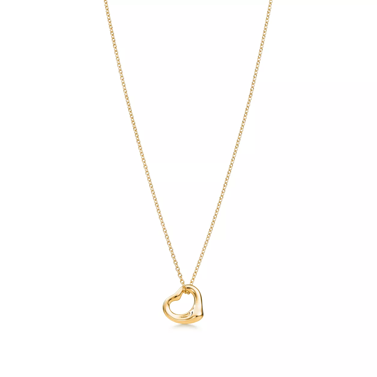 Tiffany 25152328 Elsa Peretti Open Heart Pendant 11mm
