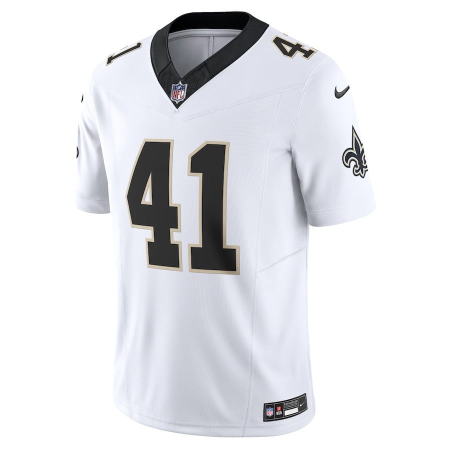 Alvin Kamara 41 New Orleans Saints Vapor F.U.S.E. Limited Jersey - White