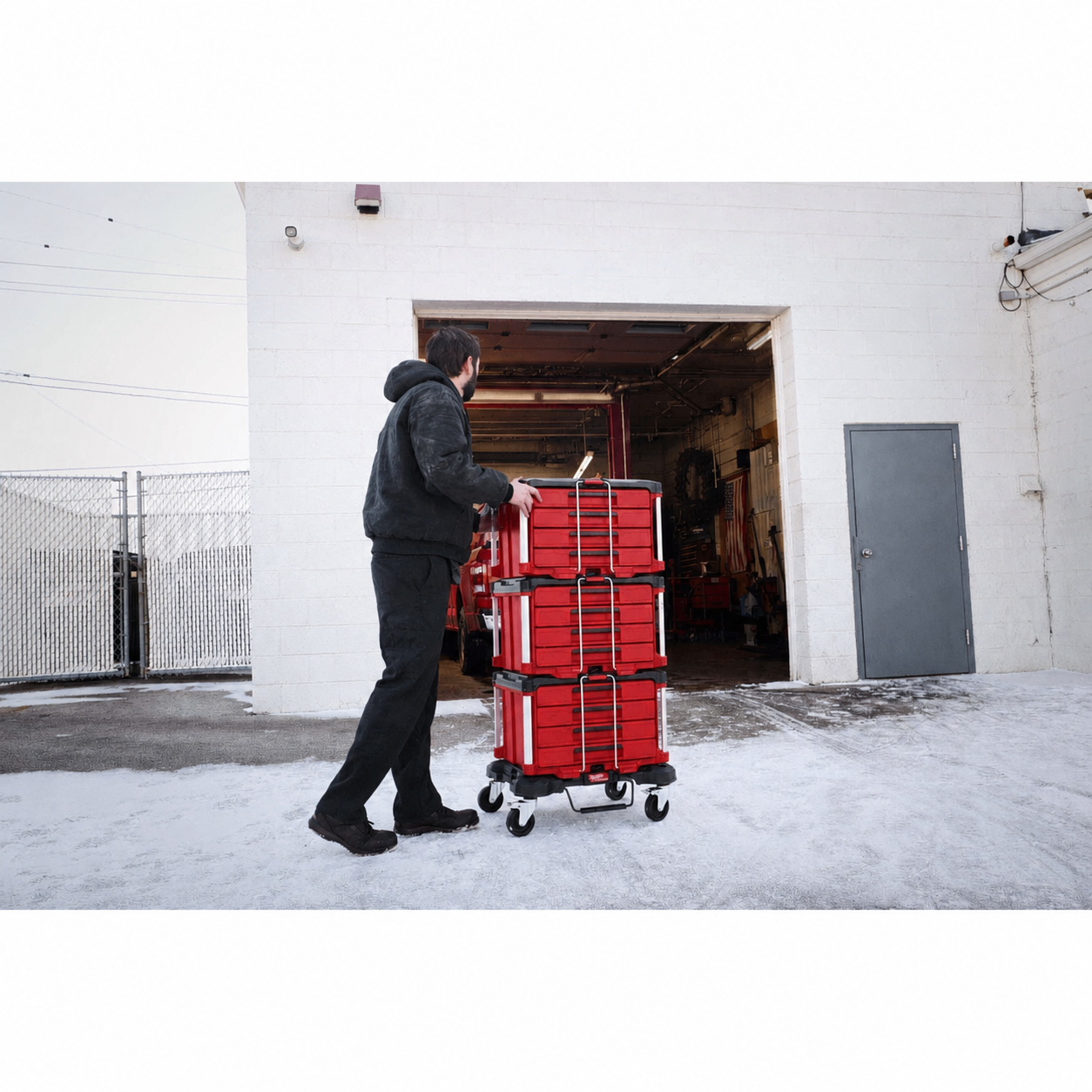 🔥Clearance Sale🔥366-Piece Mechanics Tool Set with Rolling 4-Drawer Storage