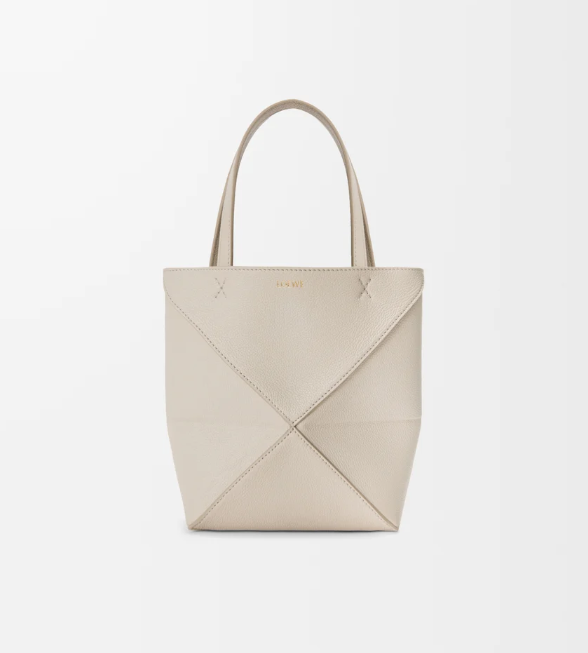 LOEWE Mini Puzzle Fold tote