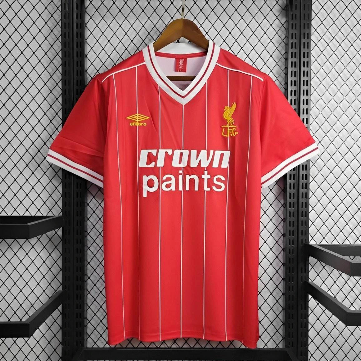 1981-84 Liverpool Home Retro Jersey Football jersey retro